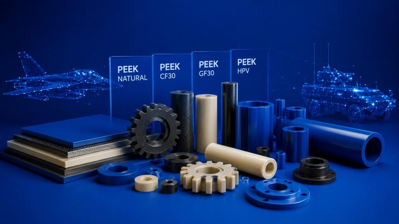 PEEK Materials for Aerospace, Military and Defense Applications